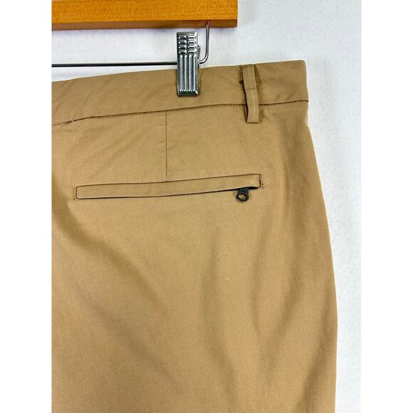 Men's Bonobos Straight Tan Pants - Size 38/32 Gulf Preppy Athleisure - Picture 8 of 12